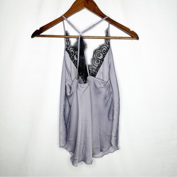 FREE PEOPLE Intimately Starlight Cami Silver Mauve NWT in XS - Picture 6 of 6